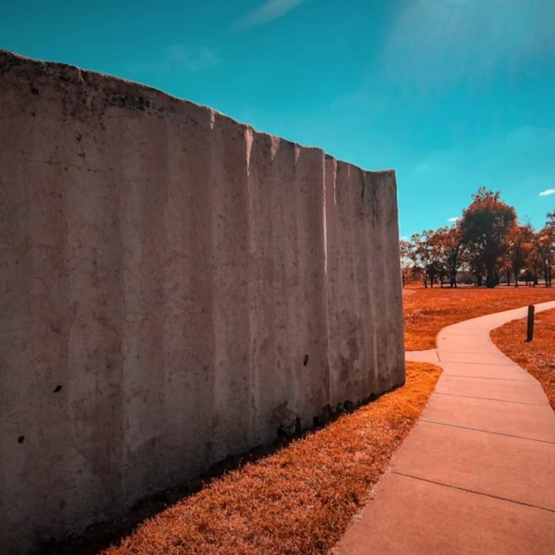 Image 3-Concrete Retaining Wall Construction