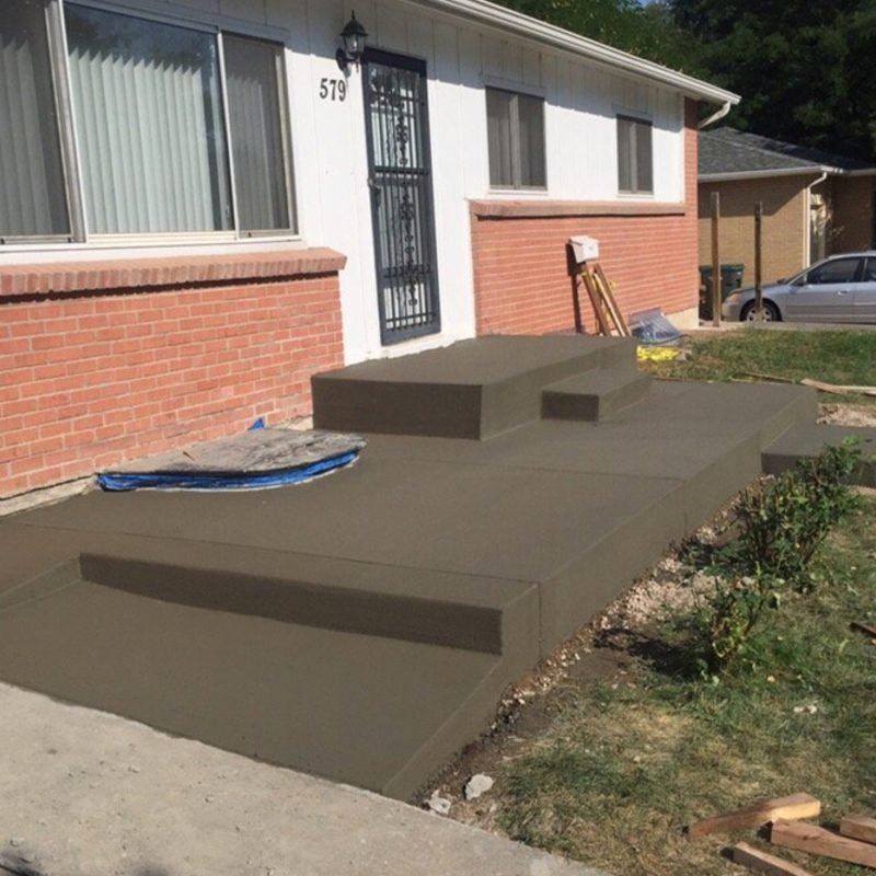 Image 3-Services page- Concrete porch contractor