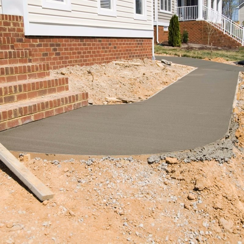 Image 4- Concrete Walkway & Sidewalk Construction